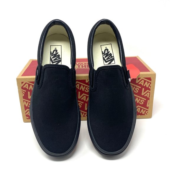💖MEGA SALE💖Vans Slip On Black Low Top Casual Shoes Men's Sneakers VN000EYEBKA - Picture 3 of 11